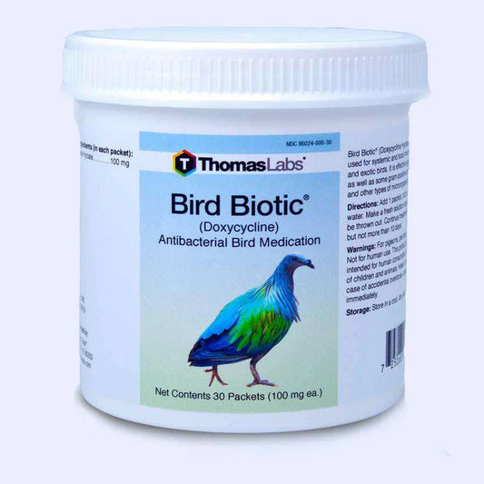Bird Biotic - Doxycycline 100 mg Powder Packets (30 Count)