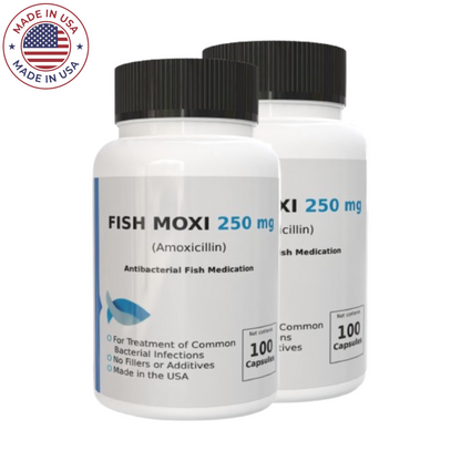 Thomas Labs Fish Mox Amoxicillin 250mg 200 Capsules