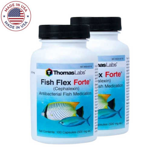Thomas Labs Fish Flex - Cephalexin/Keflex 250 mg Capsules (100 Count) - 2 Pack