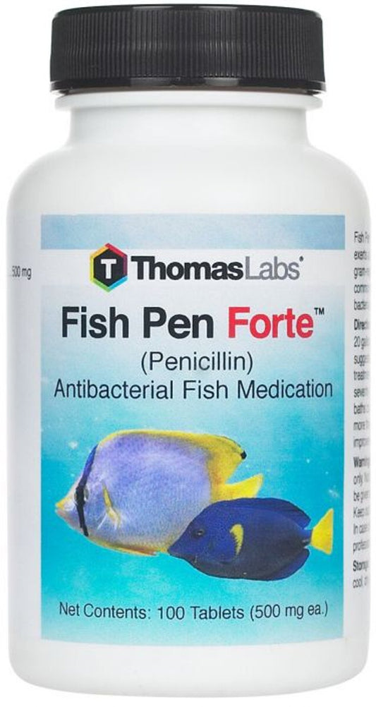 Thomas labs Fish Pen Forte - Aquarium Penicillin 500mg 60 Tablets